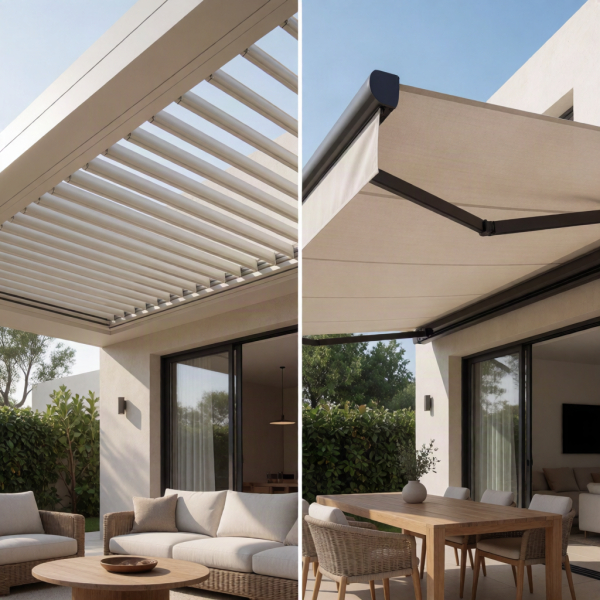 Louvre Roof vs Retractable Awning: Which One Suits Your Cape Town Patio?